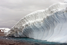 Lodowiec na Antarktyce