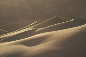 Wydmy w Tassili du Hoggar, Algieria