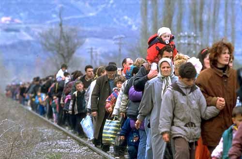 Kosowscy uchodźcy